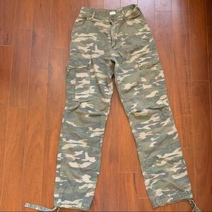 Camo cargo pants